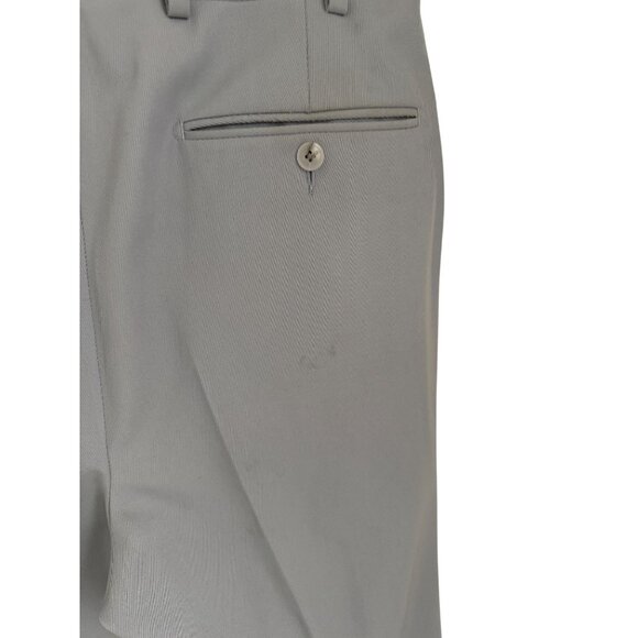 Suitsupply Breska Mens Light Gray Wool Blend Dress Pants Size 50 Flat Front Plea - Picture 5 of 6